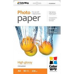 Папір ColorWay A4 230г Glossy 50c (PG230050A4)