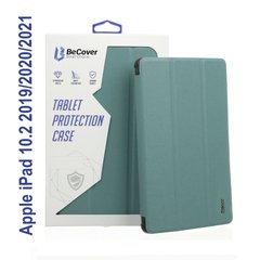 Чохол до планшета BeCover Tri Fold Soft TPU mount Apple Pencil Apple iPad 10.2 2019/2020/2021 Dark Green (706743)