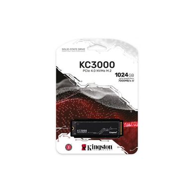 Накопичувач SSD 2.5" 1TB Kingston (SKC3000S/1024G)