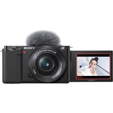 Цифровий фотоапарат Sony Alpha ZV-E10 kit 16-50mm Black (ZVE10LB.CEC)