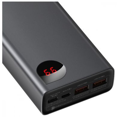 Батарея універсальна Baseus Adaman Metal 20000mAh, PD/65W, QC/3.0, USB-C, 2*USB-A (PPIMDA-D01)