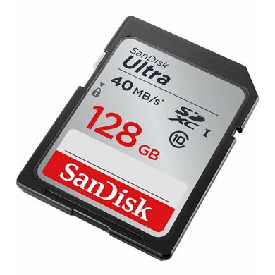 Карта пам'яті SANDISK 128GB SDXC class 10 UHS-I Ultra (SDSDUN4-128G-GN6IN)