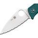 Ніж Spyderco Leafjumper, serrated blue (C262SBLK390)
