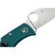 Ніж Spyderco Leafjumper, serrated blue (C262SBLK390)