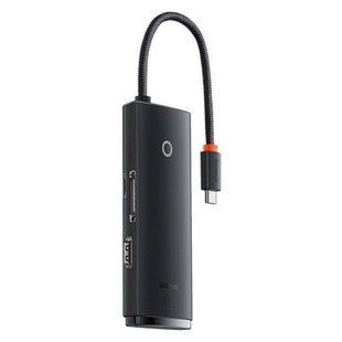 Перехідник Baseus USB to 1xRJ45 100Mbps black (WKQX000001)