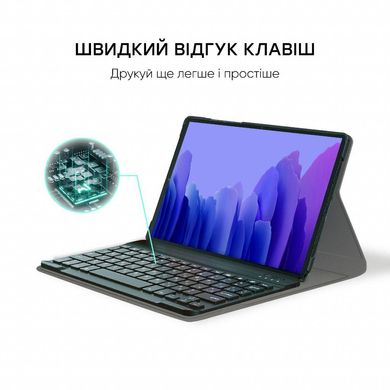 Чохол до планшета AirOn Premium Samsung Galaxy Tab A7 T500 Bluetooth keyboard (4822352781054)