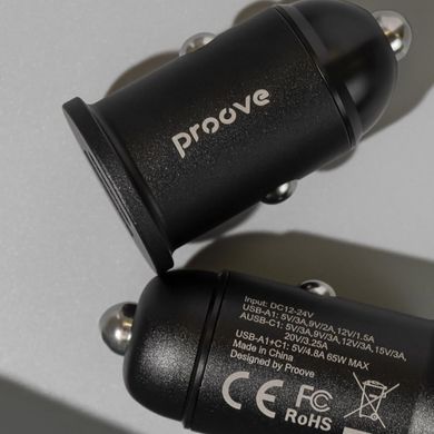 Автомобільний зарядний пристрій Proove Tiny Power 20W Black (ACTP20110001)