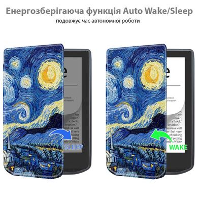 Чохол до електронної книги BeCover Smart Case PocketBook 629 Verse / 634 Verse Pro 6" Night (710980)