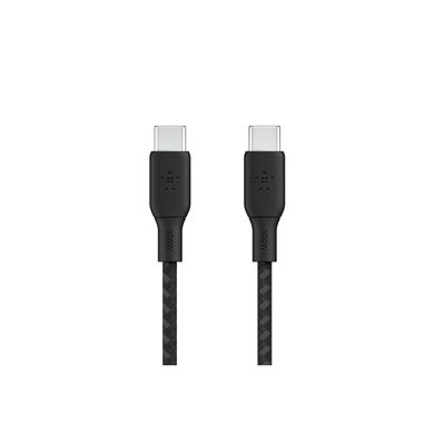 Дата кабель USB-C to USB-C 2.0m 100W black Belkin (CAB014BT2MBK)