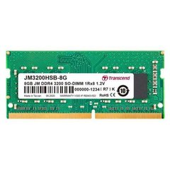 Модуль пам'яті для ноутбука SoDIMM DDR4 8GB 3200 MHz Transcend (JM3200HSB-8G)