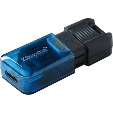 USB флеш накопичувач Kingston DataTraveler 80 M Blue/Black (DT80M/128GB)