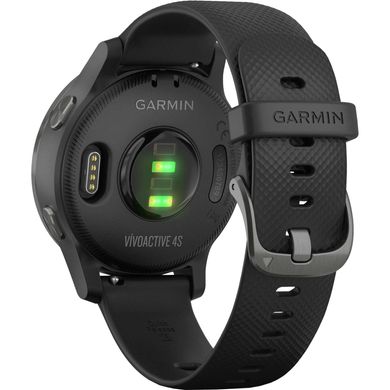 Смарт-годинник Garmin vivoactive 4S, Black/Slate, GPS (010-02172-13)