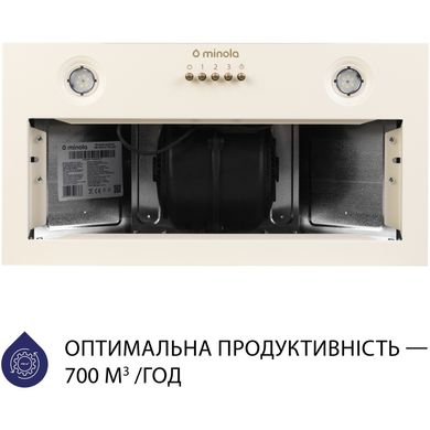 Витяжка кухонна Minola HBI 5204 IV 700 LED