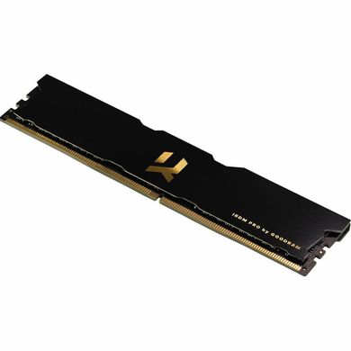 Модуль пам'яті для комп'ютера DDR4 16GB (2x8GB) 4000 MHz IRDM PRO Black GOODRAM (IRP-4000D4V64L18S/16GDC)