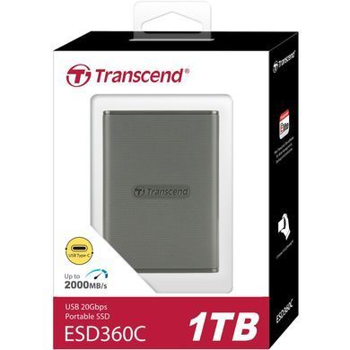 Накопичувач SSD USB 3.2 1TB ESD360C Transcend (TS1TESD360C)