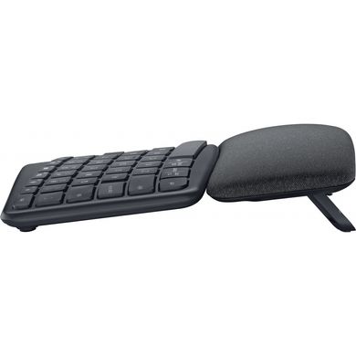 Клавіатура Logitech ERGO K860 Bluetooth/Wireless Black (920-010110)
