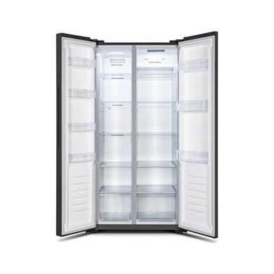 Холодильник HEINNER HSBS-441NFBKF+