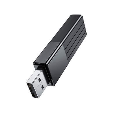 Зчитувач флеш-карт HOCO USB3.0 to microSD, microSDHC, microSDXC, SD, SDHC, SDXC, HB20 Black (6931474735218)