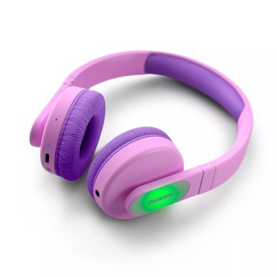 Навушники Philips Kids TAK4206 On-ear Colored light panels Wireless Pink (TAK4206PK/00)