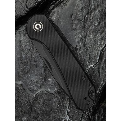Ніж складаний Civivi Elementum Slip Joint Black C18062AJ-1