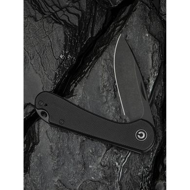 Ніж складаний Civivi Elementum Slip Joint Black C18062AJ-1