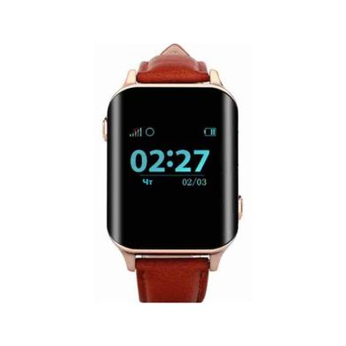 Смарт-годинник GoGPS М01 Gold Телефон-часы с GPS треккером (M01GD)