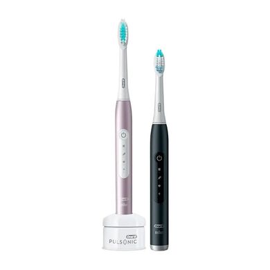 Електрична зубна щітка Oral-B 4900 S411.526.3H Pulsonic Slim Luxe RoseGold + MatteBlack