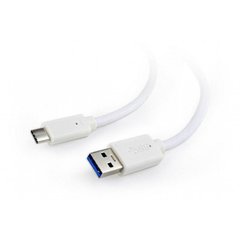 Дата кабель USB 3.0 AM to Type-C 1.0m Cablexpert (CCP-USB3-AMCM-1M-W)