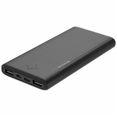 Батарея універсальна Defender ExtraLife 10000D 2xUSB/2.1A, 10000mAh, Type-C (83662)