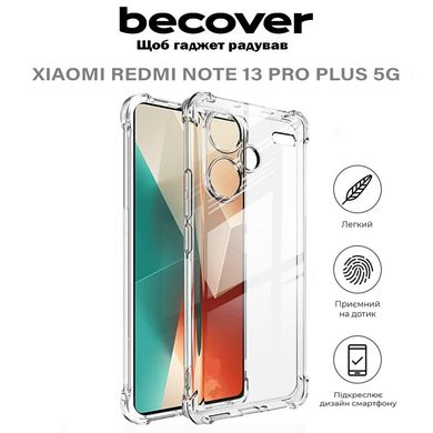 Чохол до мобільного телефона BeCover Anti-Shock Xiaomi Redmi Note 13 Pro Plus 5G Clear (710648)