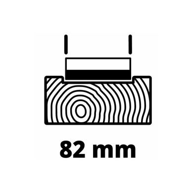 Електрорубанок Einhell TE-PL 900, 900 Вт, 82мм (4345320)