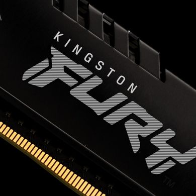 Модуль пам'яті для комп'ютера DDR4 8GB (2x4GB) 2666 MHz Fury Beast Black HyperX (KF426C16BBK2/8)