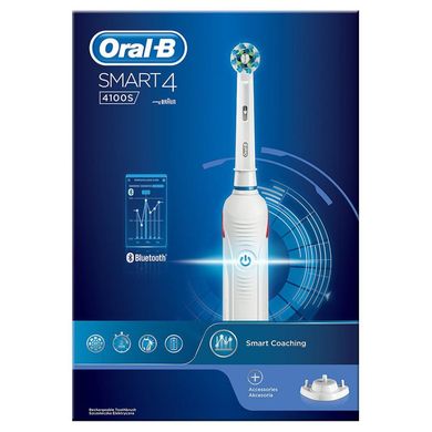 Електрична зубна щітка Oral-B Smart 4 4100s D601.524.3 CR