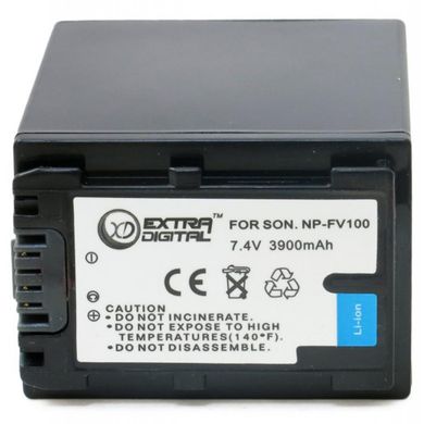 Акумулятор до фото/відео EXTRADIGITAL Sony NP-FV100 (BDS2674 / DV00DV1271)