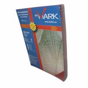 Обкладинка для палітурки bindMARK PP Кристалл А3 180мкн (100шт.) бесцв. (40196)