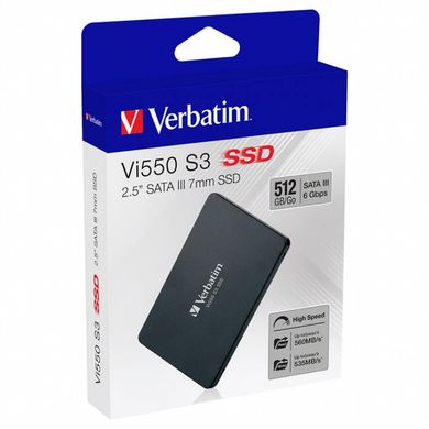 Накопичувач SSD 2.5" 512GB Verbatim (49352)