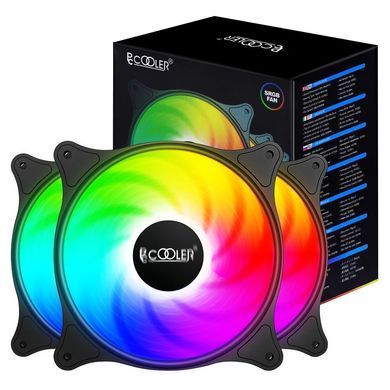 Кулер до корпусу PcСooler FX 120 ARGB BK 3in1