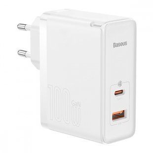 Зарядний пристрій Baseus GaN5 Pro Fast Charger 100W with Type-C/Type-C (CCGP090202)