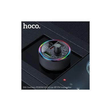 FM модулятор HOCO E82, Black, Box
