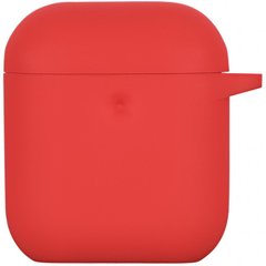 Чохол 2E для Apple AirPods Pure Color Silicone 3.0 мм Red (2E-AIR-PODS-IBPCS-3-RD)