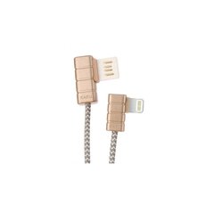 Дата кабель USB 2.0 AM to Lightning 1.0m Gallop Gold 2.4A iKAKU (YT-iK/GA-LG)