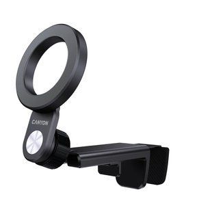 Універсальний автотримач Canyon Magnetic travel holder OnGrip 11 clip mount Black (CNS-CCHM11)