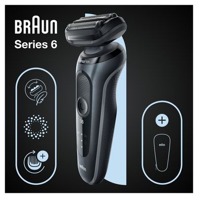 Електробритва Braun Series 6 61-N1000s BLACK / BLACK