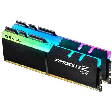 Модуль пам'яті для комп'ютера DDR4 16GB (2x8GB) 3600 MHz TridentZ RGB Black G.Skill (F4-3600C19D-16GTZRB)