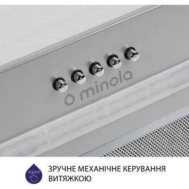 Витяжка кухонна Minola HBI 5323 GR 800 LED