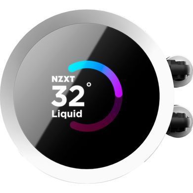 Система водяного охолодження NZXT Kraken RGB 280mm w/Display, (RL-KR280-W1)