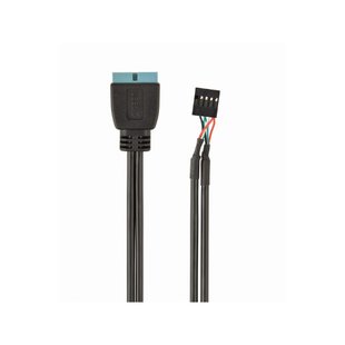 Кабель для передачі даних Cablexpert internal USB2.0 to USB3.0 0.3m (CC-U3U2-01)