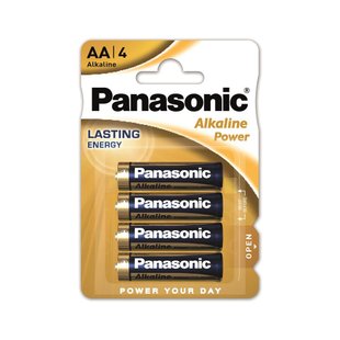 Батарейка PANASONIC LR06 Alkaline Power * 4 (LR6REB/4BPR)