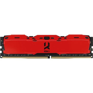 Модуль пам'яті для комп'ютера DDR4 8GB 3200 MHz IRDM X Red Goodram (IR-XR3200D464L16SA/8G)