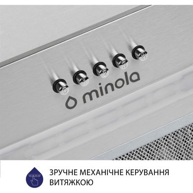 Витяжка кухонна Minola HBI 5323 I 800 LED